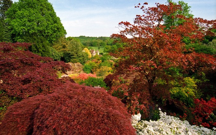 Scotney Castle Gardens in Kent, England