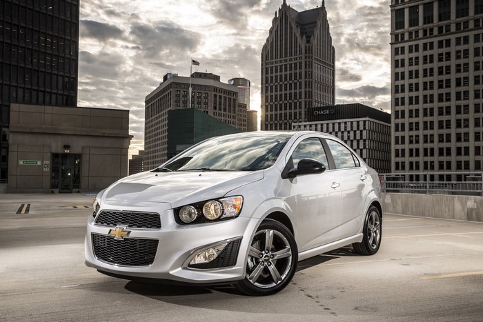 2014 Chevrolet Sonic RS sedan in Detroit
