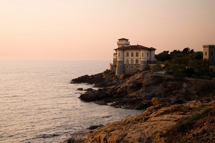 Castello del Boccale Livorno, Italy Coastline