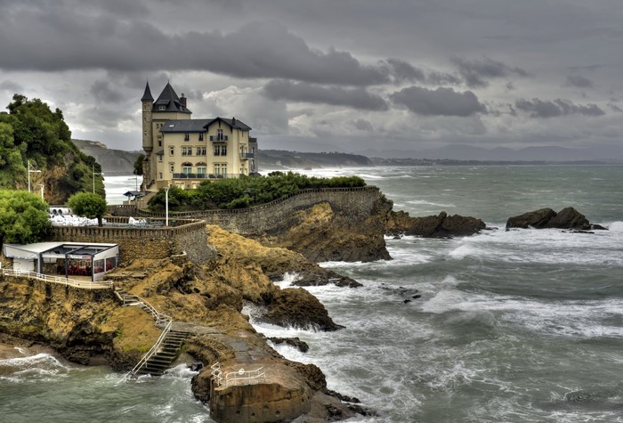 Villa near Biarritz, France coast