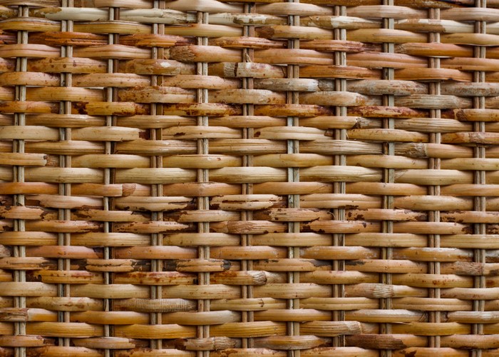 Wicker basket texture