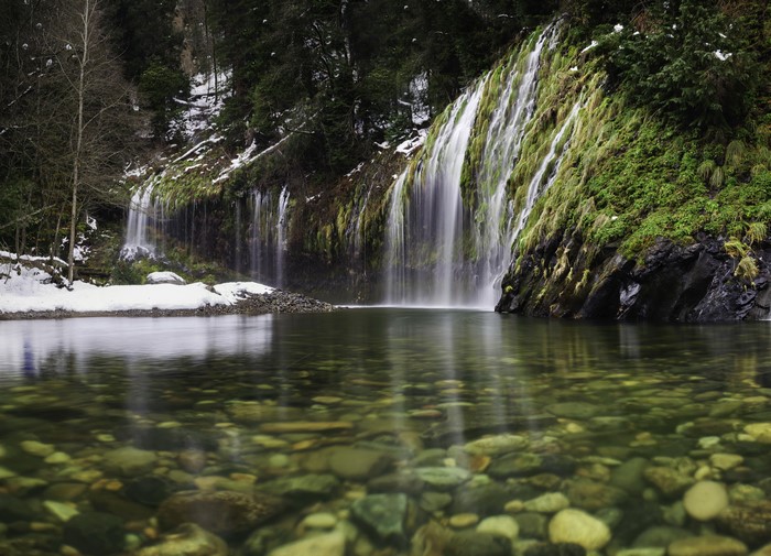 Mossbrae Falls, California