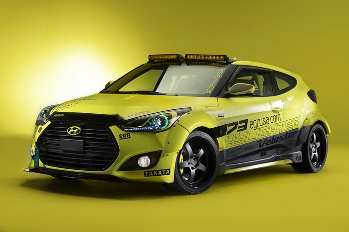 4K 2013 Hyundai Veloster Turbo Yellowcake