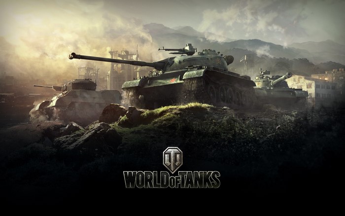 World of Tanks with WZ-132 in Battle Scene