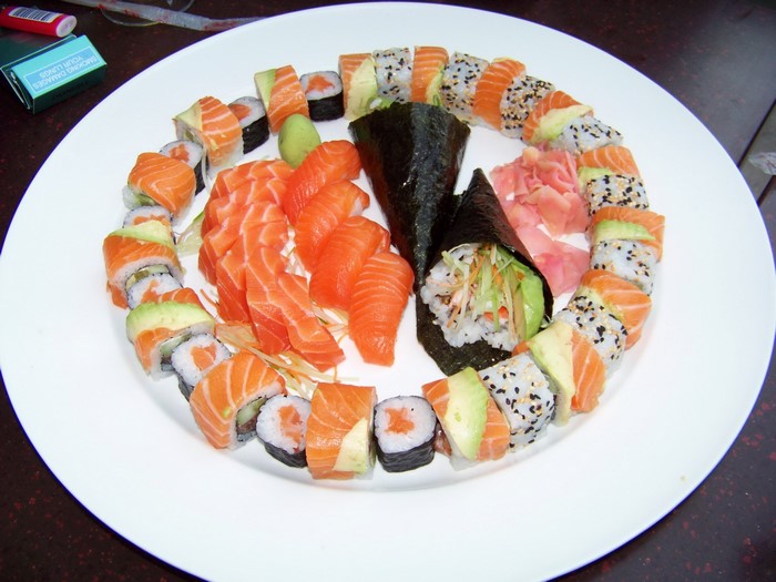 Sushi and Sashimi Platter
