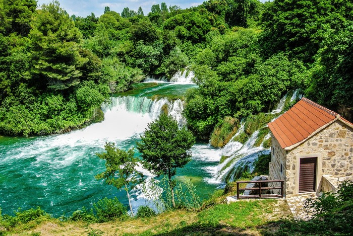 Krka Waterfalls National Park, Croatia