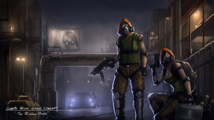 Saints Row Gang Concept "The Robbin Hoods"
