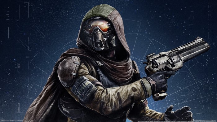 Hunter with Revolver from Destiny