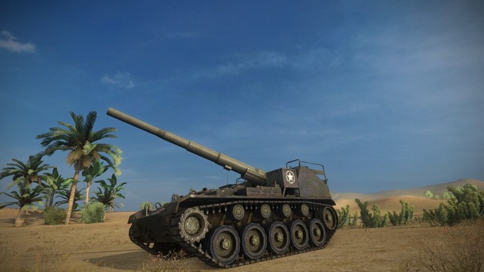 M41 SPG in World of Tanks