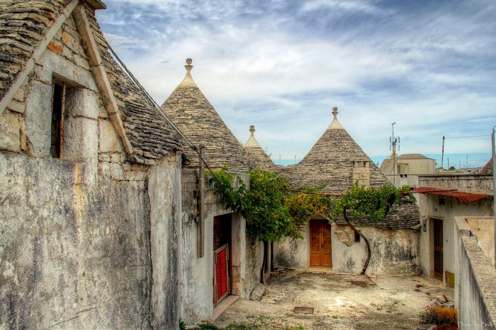 Trulli houses in Alberobello, Apulia, Italy