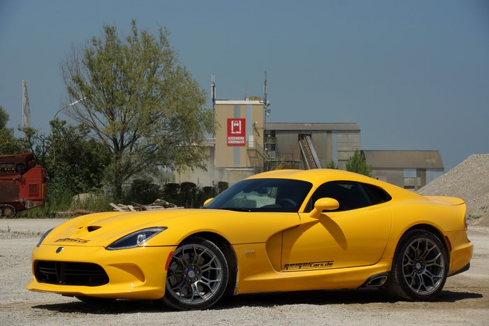 Yellow 2013 SRT Viper Geiger Cars