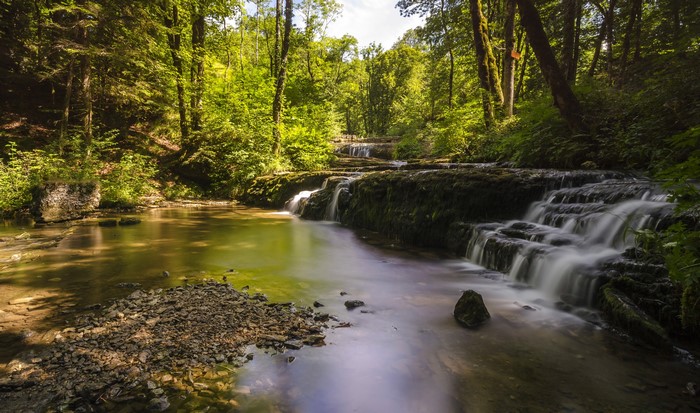 Cascades Les Planches, Waterfalls in France