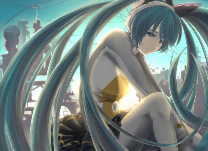 Hatsune Miku from Vocaloid