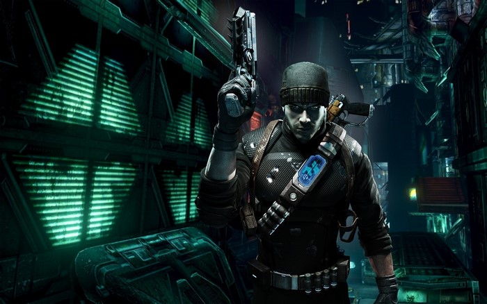 Man with pistol from Prey