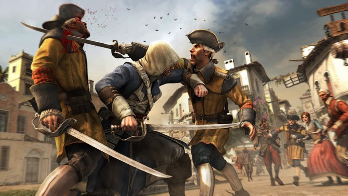 Assassin's Creed 4 Black Flag battle