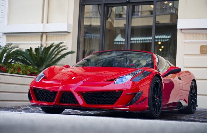 Red Ferrari 458 Italia
