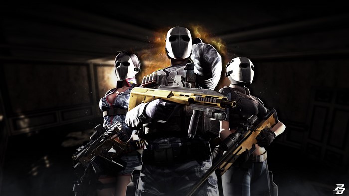 Point Blank Warriors with Masks