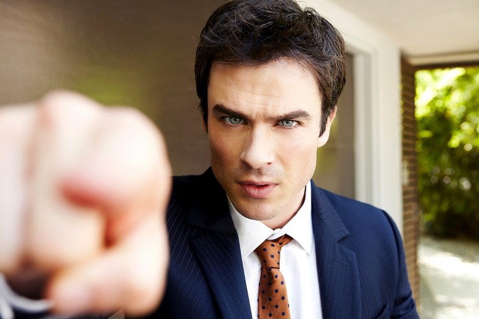 Ian Somerhalder in a Suit