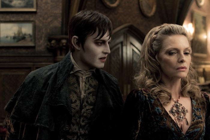 Barnabas Collins and Elizabeth Collins Stoddard from Dark Shadows
