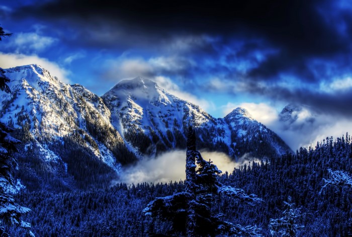 Snowy Mountains in the USA