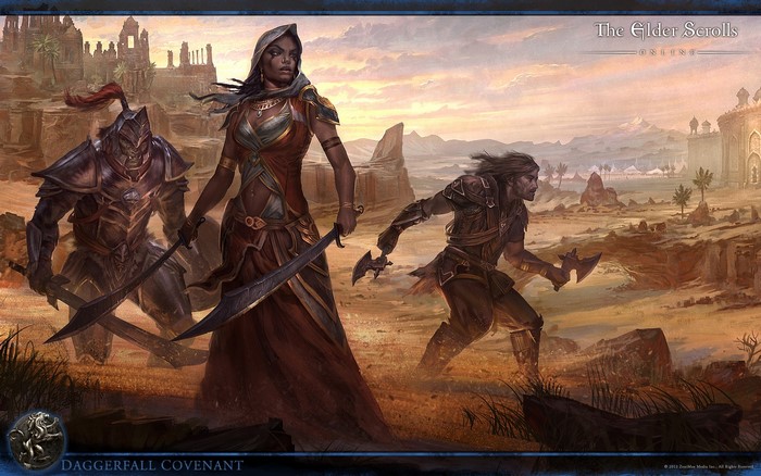 The Elder Scrolls Online Daggerfall Covenant characters