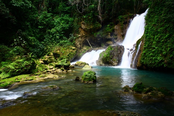 Waterfalls and river in YS Jamaica
