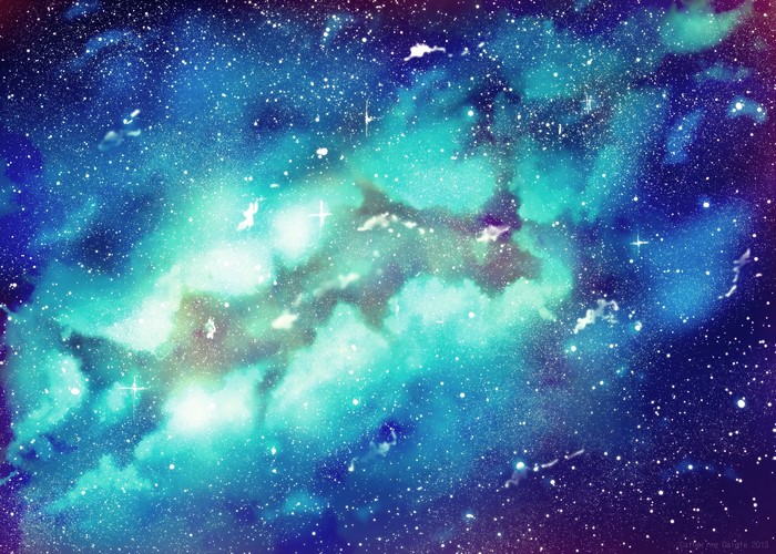 Nebulae in space