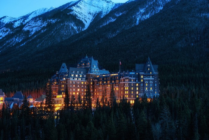 Fairmont Banff Springs Hotel in Banff National Park, Alberta