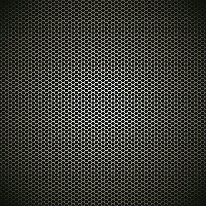 4K Hexagonal Metal Texture