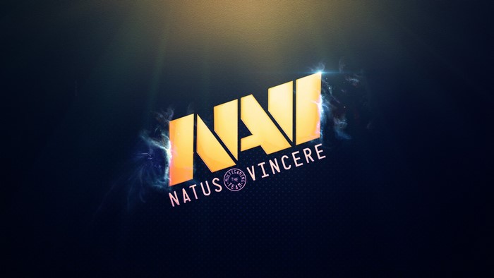 NaVi logo with "Natus Vincere" text