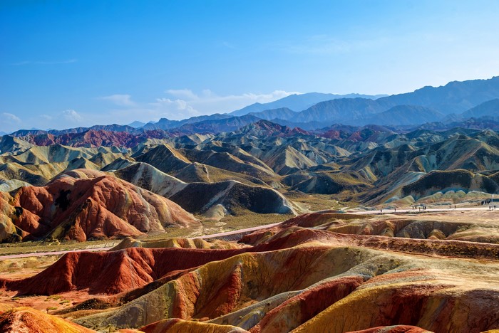 Zhangye Danxia National Geological Park, China