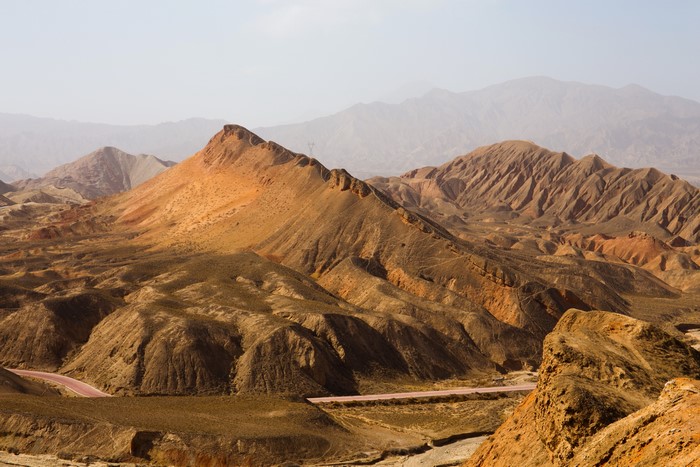 Zhangye Danxia National Geological Park, China