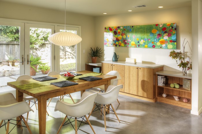 Dining Room with Table and Chairs