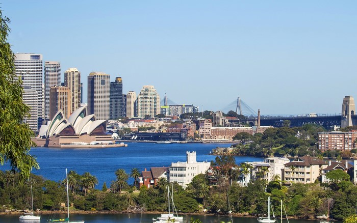 Sydney Opera House and Harbour Bridge