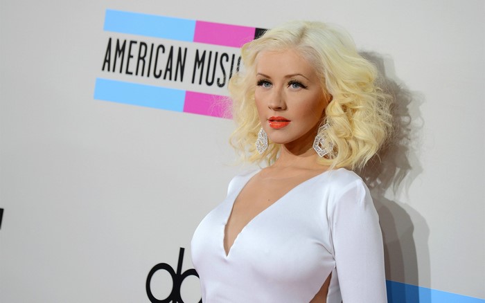 Christina Aguilera at American Music Awards
