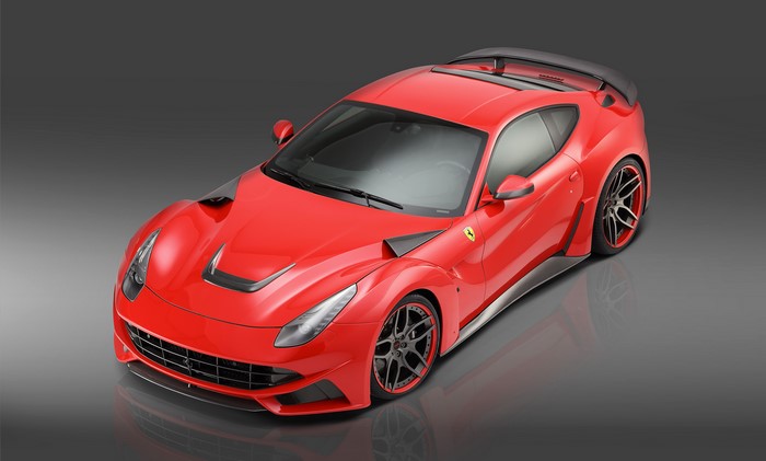 Red Novitec Ferrari F12berlinetta