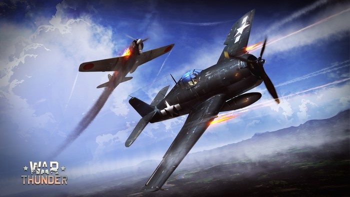 War Thunder: F6F Hellcat vs. A6M Zero