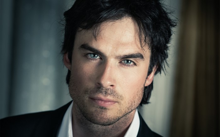 Ian Somerhalder close-up portrait