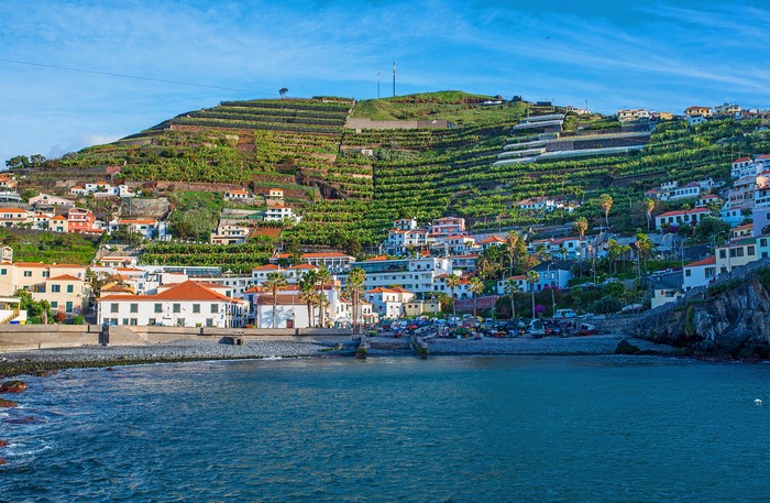 Camara de Lobos, Madeira, Portugal Coastline