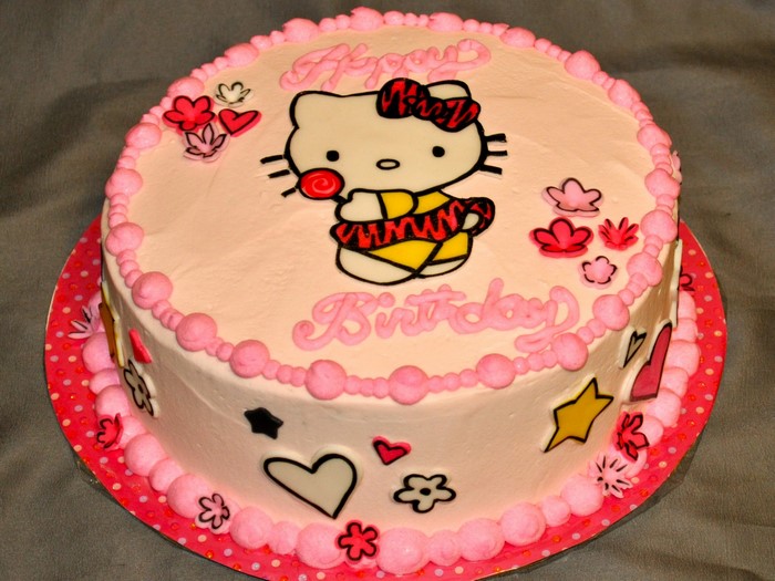 Hello Kitty Birthday Cake