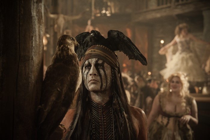 Johnny Depp as Tonto from The Lone Ranger