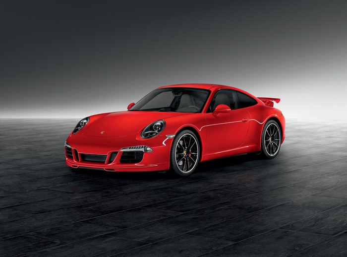 Red Porsche 911 Carrera