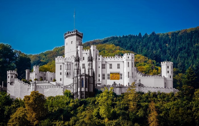 Schloss Stolzenfels Castle in Germany