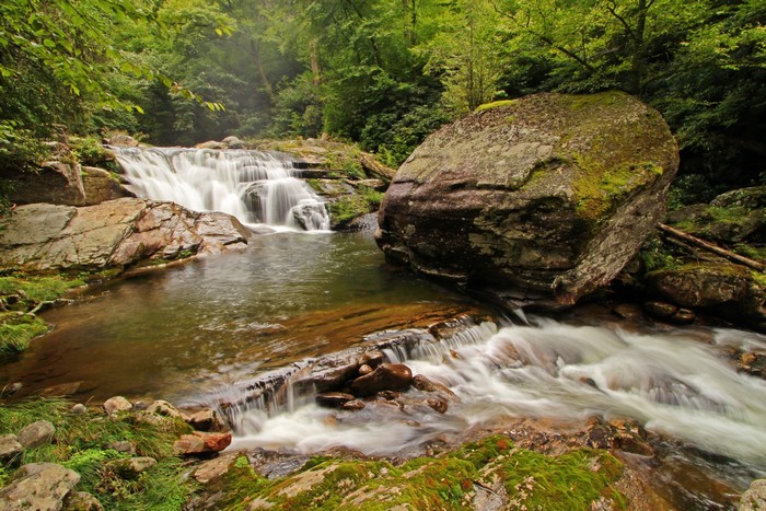 Waterfall in Great Smoky Mountains National Park, USA
