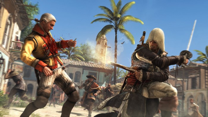 Assassin's Creed 4: Black Flag - Combat Scene