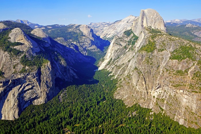 Yosemite National Park Mountains and Forest