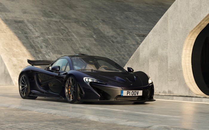 Black McLaren P1 Luxury Sports Car
