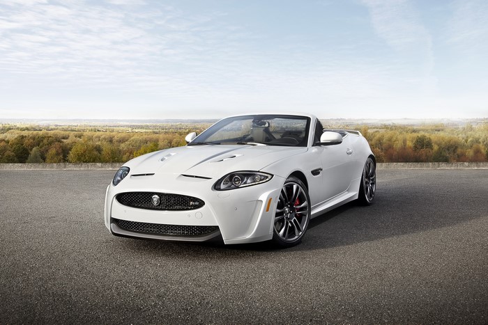 2012 Jaguar XKR-S White Cabriolet
