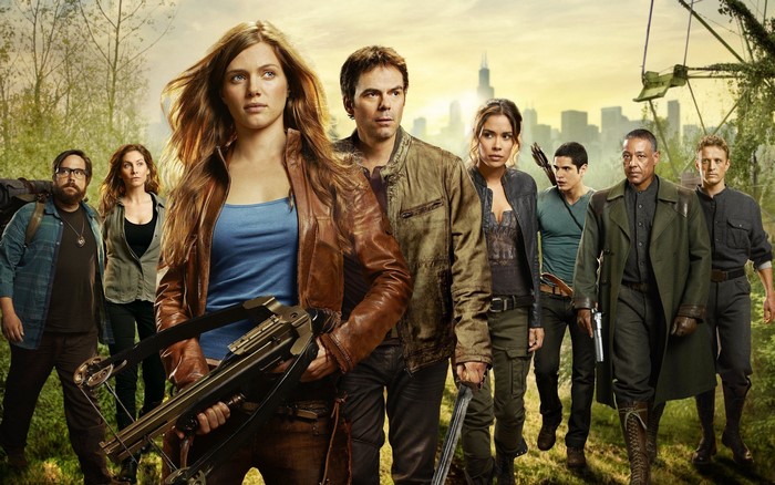 Revolution Cast Standing Together