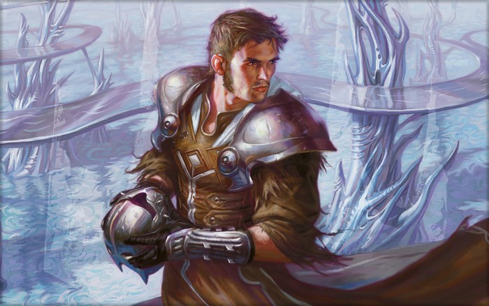 Man in armor from Magic: The Gathering